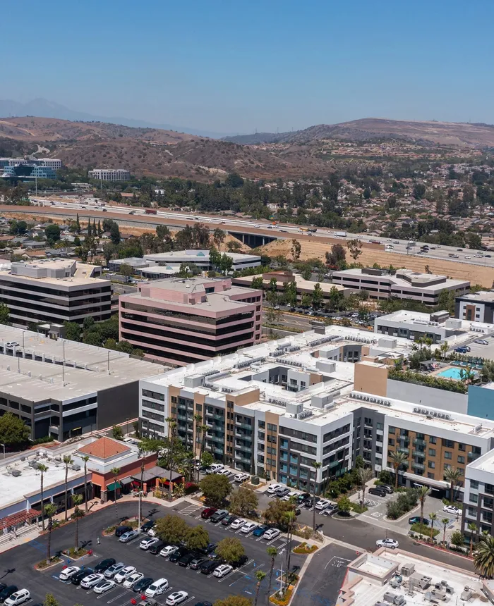 A neighborhood in Orange County, California